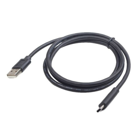Kabel USB 2.0 typu AC AM-CM 1m czarny 