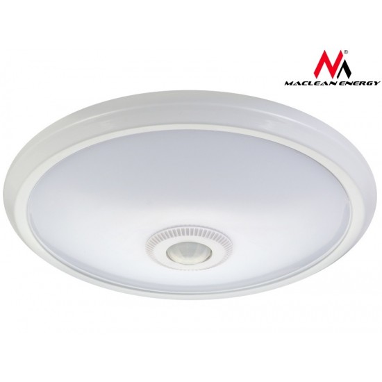 Plafon LED 12W z czujnikiem ruchu pir Energy MCE131 Zasięg 6m