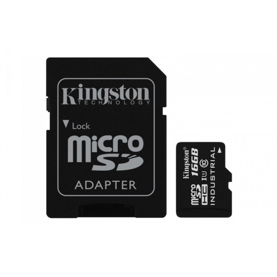 microSD 16GB CL10 UHS-I 90/45MB/s Industrial