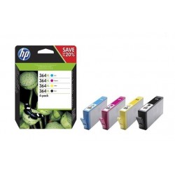 Tusz nr 364XL  CMYK 4-pack N9J74AE