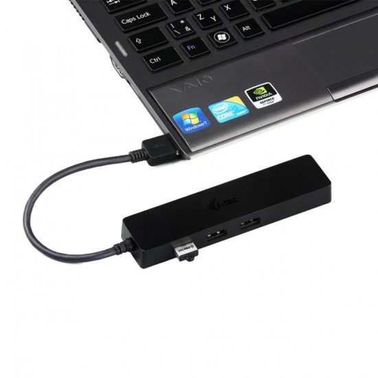 USB 3.0 Slim HUB 3 Port + Gigabit Ethernet 10/100/1000 