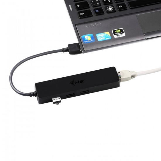 USB 3.0 Slim HUB 3 Port + Gigabit Ethernet 10/100/1000 