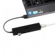 USB 3.0 Slim HUB 3 Port + Gigabit Ethernet 10/100/1000 