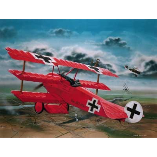 Model plastikowy Fokker Dr.I Richthofen