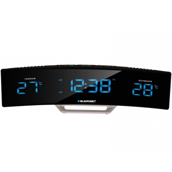Radiobudzik CR12BK FM Alarm Temperatura