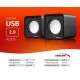 Głośniki komputerowe 6W USB AC870B