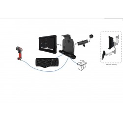Zestaw montażowy na wózek do terminala RT10 Honeywell