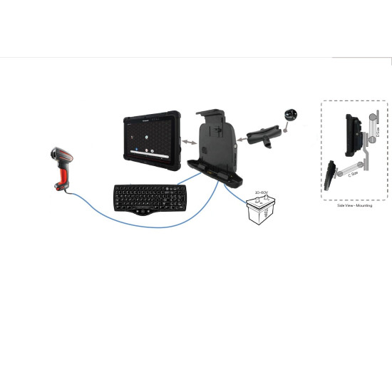 Zestaw montażowy na wózek do terminala RT10 Honeywell