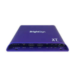Powerful ultra-thin player delivering the highest quality video from 1080p to 8K60p   playing 3D motion graphics at high frame rates. Expanded I/O package with GB Ethernet supporting PoE+, GPIO, IR digital audio, serial, dual USB and HDMI input ports