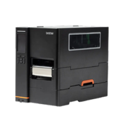 Industrial 4-inch thermal transfer printer, 203dpi with LED indicators. Optimized for continuous labeling. 203dpi ? Thermal Transfer ? LED