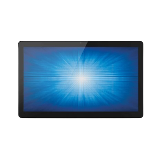 Elo 15.6-inch I-Series 5 STANDARD, Android 14 with GMS, 1920 x 1080 display, Qualcomm 6490 Octa-Core Processor, 8GB RAM, 64GB Flash, Projected Capacitive 10-touch, Wi-Fi, Ethernet, Bluetooth 5.2, 8MP Camera, EloView compatible, Black