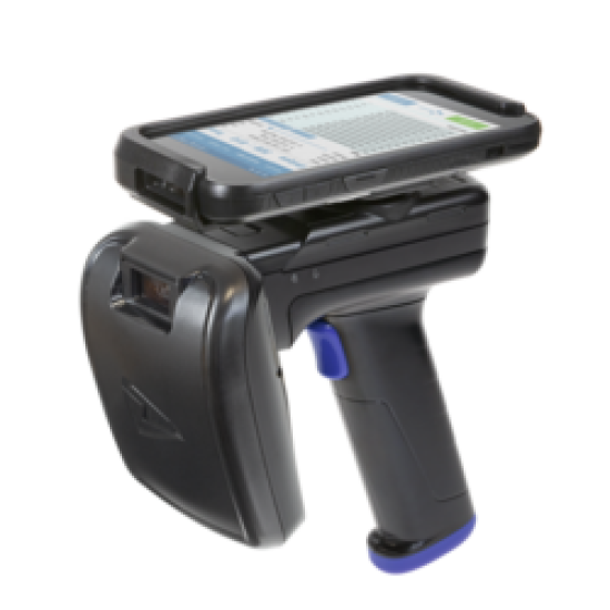 3138 Bluetooth? RAIN RFID UHF Reader, including 2D Imager, Power Handle with high capacity battery and USB-C connector, ETSI Lower Band - for operation in Europe