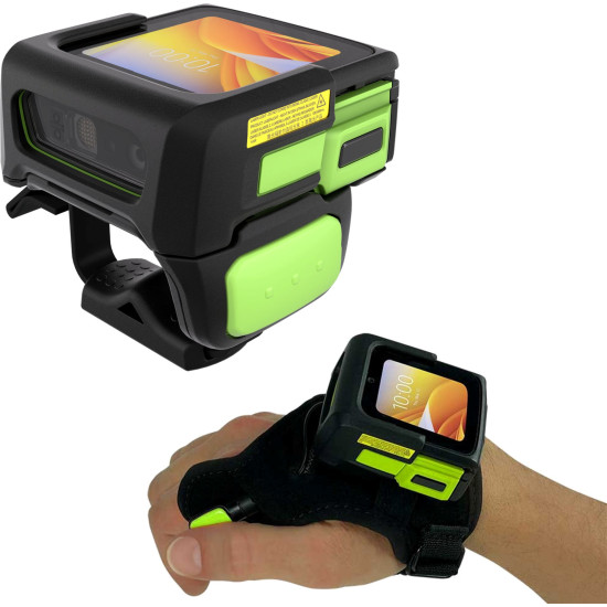 WS501 Wearable Solution, Finger Mount, SE4770 Imager, 3GB/32GB Memory, 1300mAh Battery, Rest of World