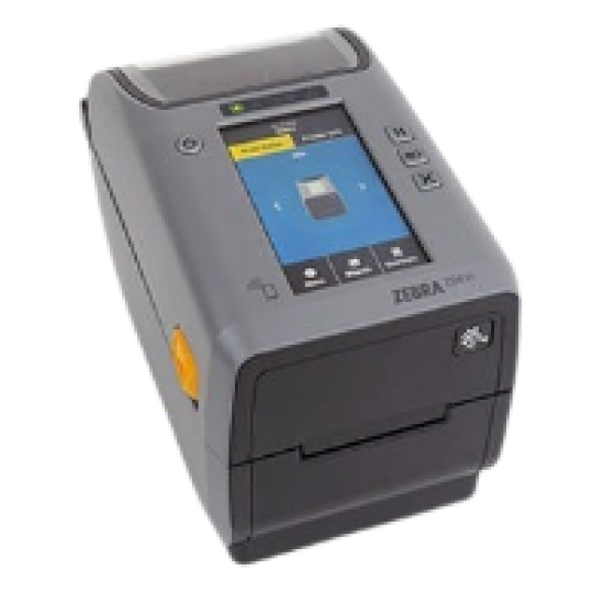 Direct Thermal Printer ZD611, 300 dpi, USB, USB Host, Ethernet, BTLE5, Cutter, EU and UK Cords, Swiss Font, EZPL
