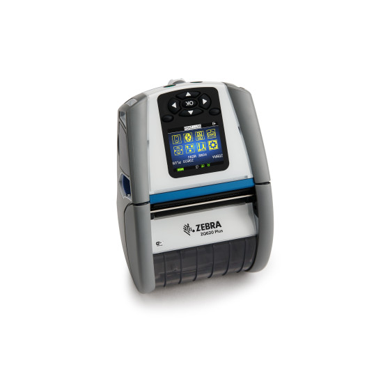 DT Printer ZQ620 Plus 3 /72mm Healthcare, English fonts, Wi-Fi 6 Dual Radio  802.11AX / BT5.x , Linered platen, 0.75  core, Group E, Belt clip