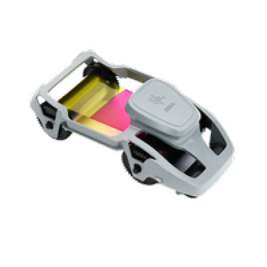 Zebra hand applied peel-n-stick Genuine Secure Hologram laminate, 500 images